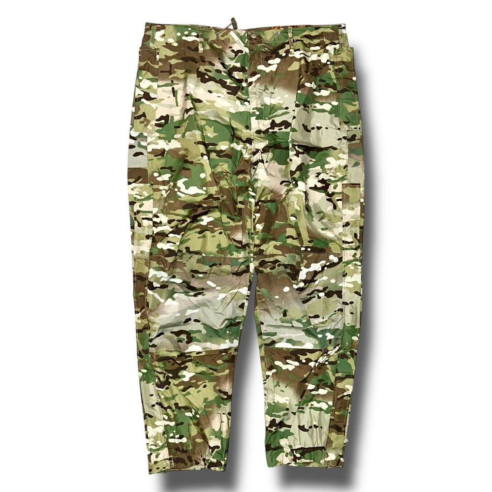 Military‎ Gore-Tex Pant 38x30 Camo Gen-III Army Combat Trouser Adjustable Waist